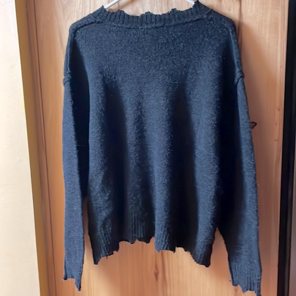 Magaschoni‎ wool blend black sweater - Picture 6 of 8